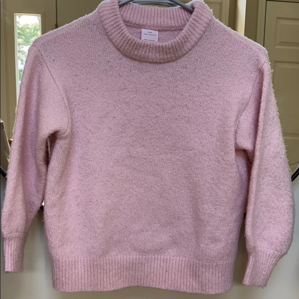 Zara girls knit sweater